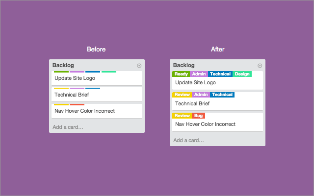 card color trello