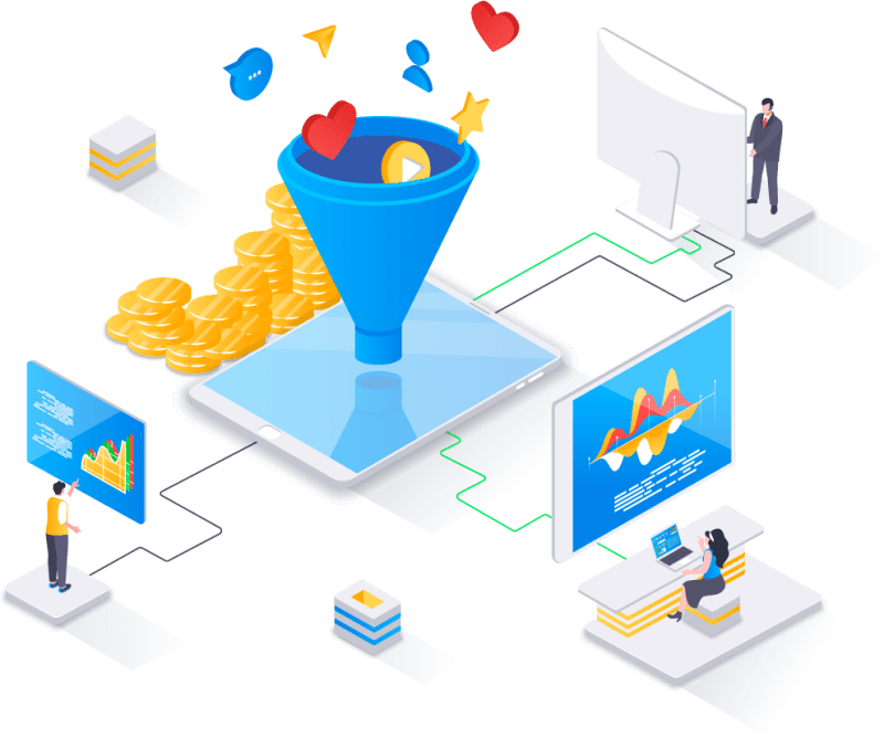 embudo de conversión