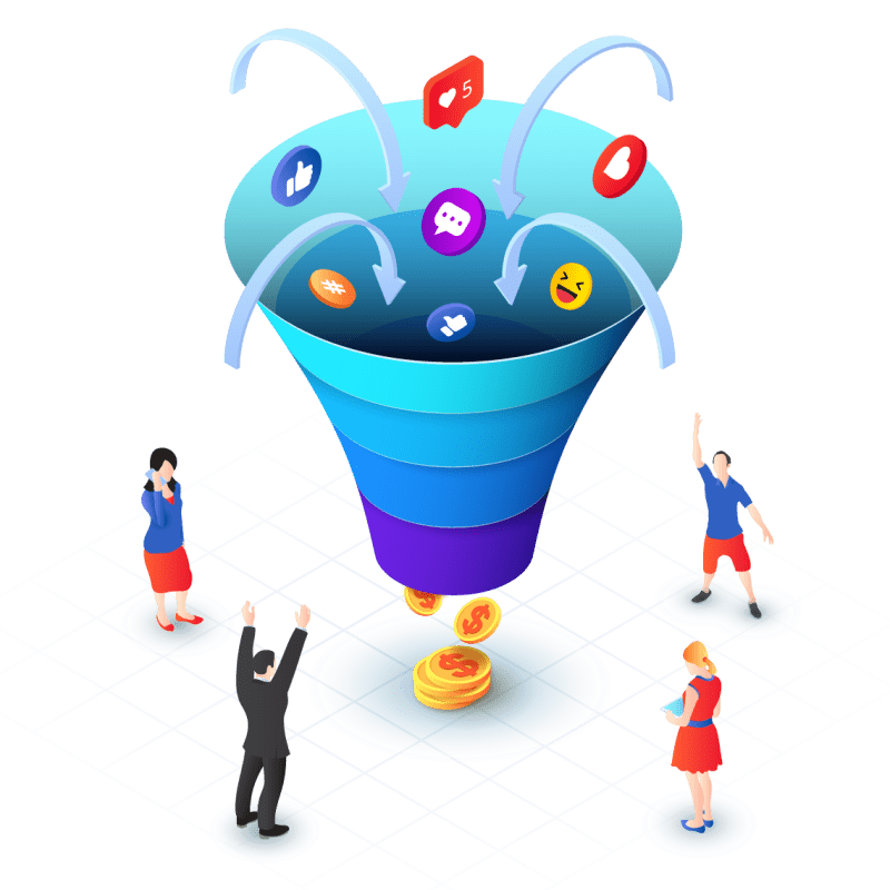 embudo de conversión en marketing inbound